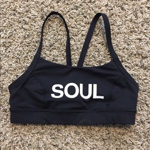 Lululemon soul cycle spots bra
